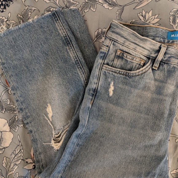 Cropped M.i.h. Jeans Light Wash - Picture 2 of 5